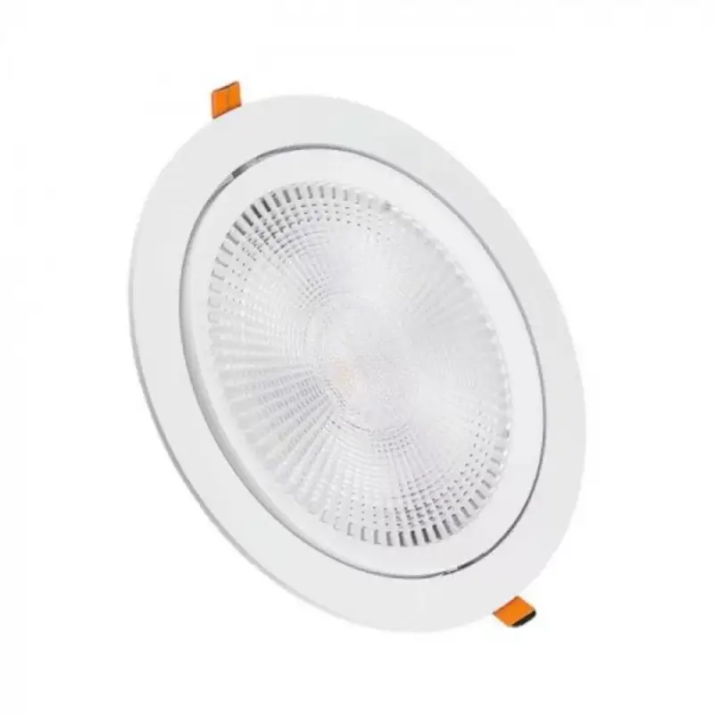 LED panel , mélysugárzó , 30W , süllyesztett , kerek , hideg fehér , 5 év garancia Akció