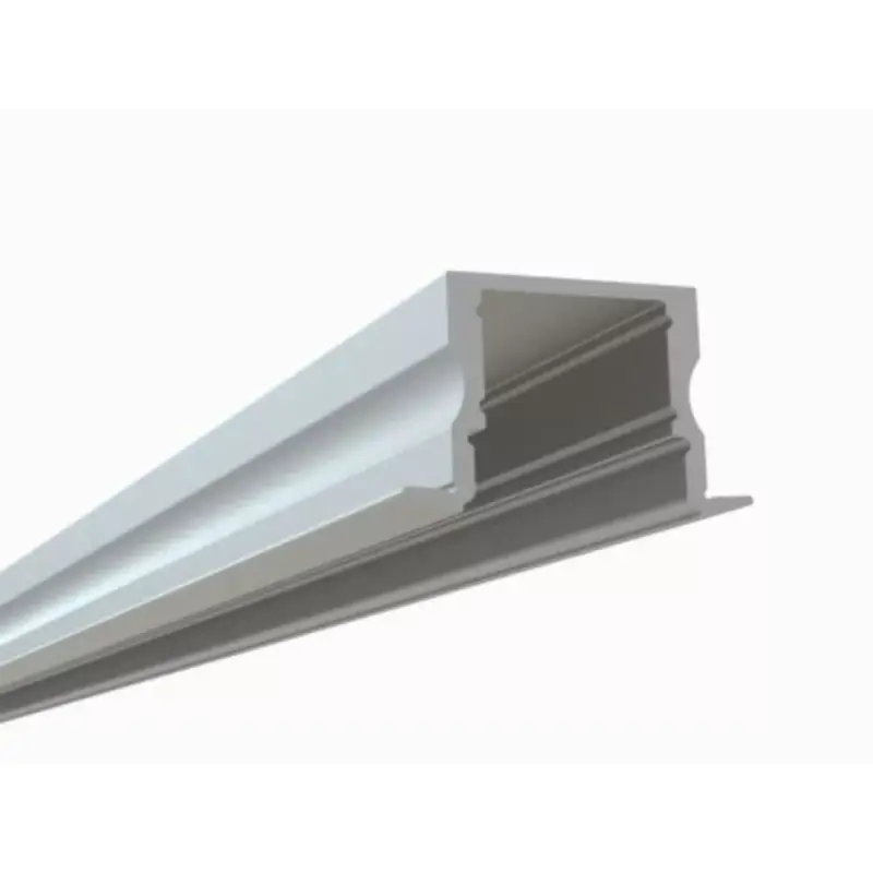 Biztonságos fizetés 972 VL Süllyeszthető Eloxált Aluminum U Profil LED szalaghoz 2m , DEEP-SINK