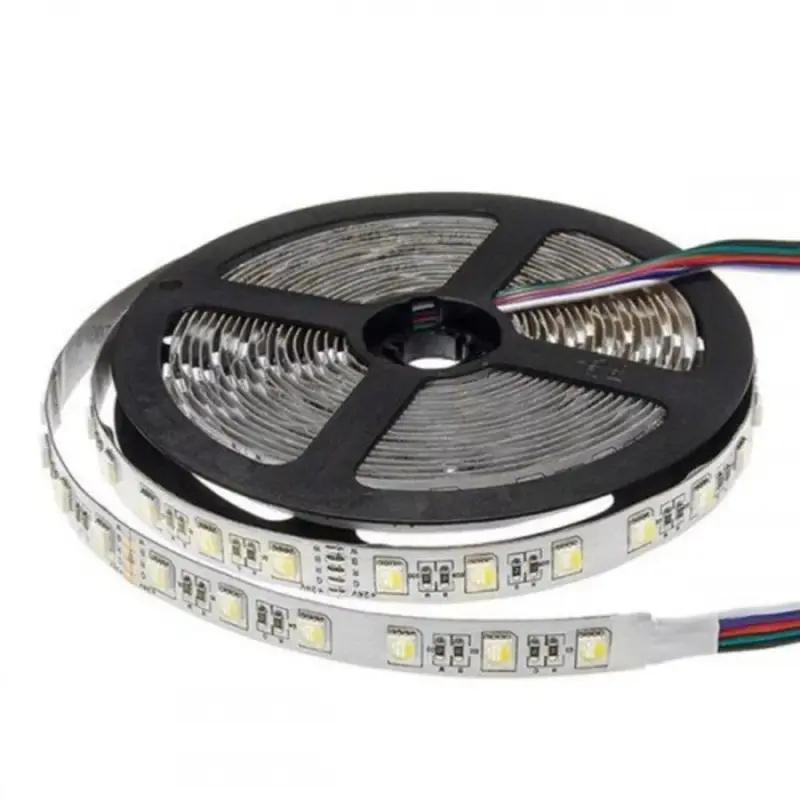 LED szalag , 24 Volt DC , kültéri , 5050 , 60 led/m , 16 W/m , RGBW , 4in1 chip , 12 mm , W=hideg fehér , IP54 Ajánlat