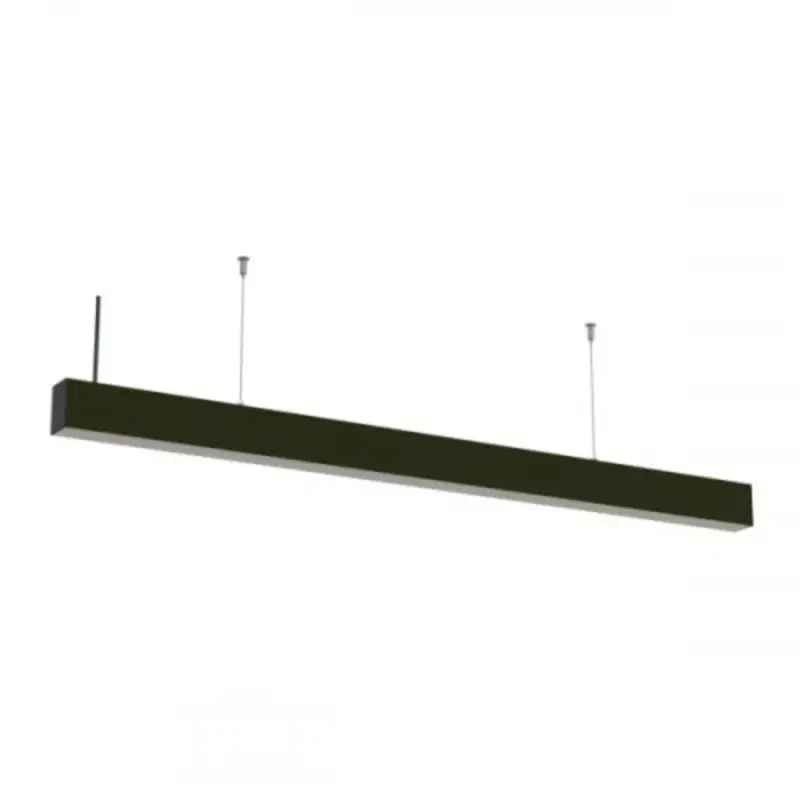 Legjobb ár LED lámpatest , lineáris , függeszthető , sorolható , 118 cm , 40W , természetes fehér , fekete