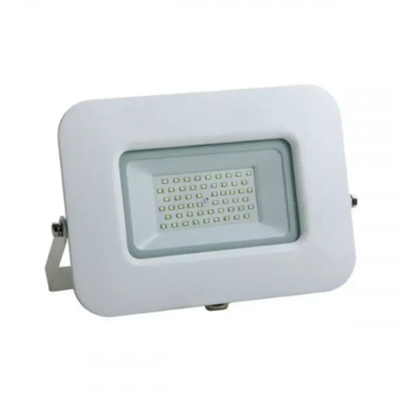LED reflektor , 50 Watt , Ultra Slim , meleg fehér , Epistar chip , 5 év garancia , fehér Outlet
