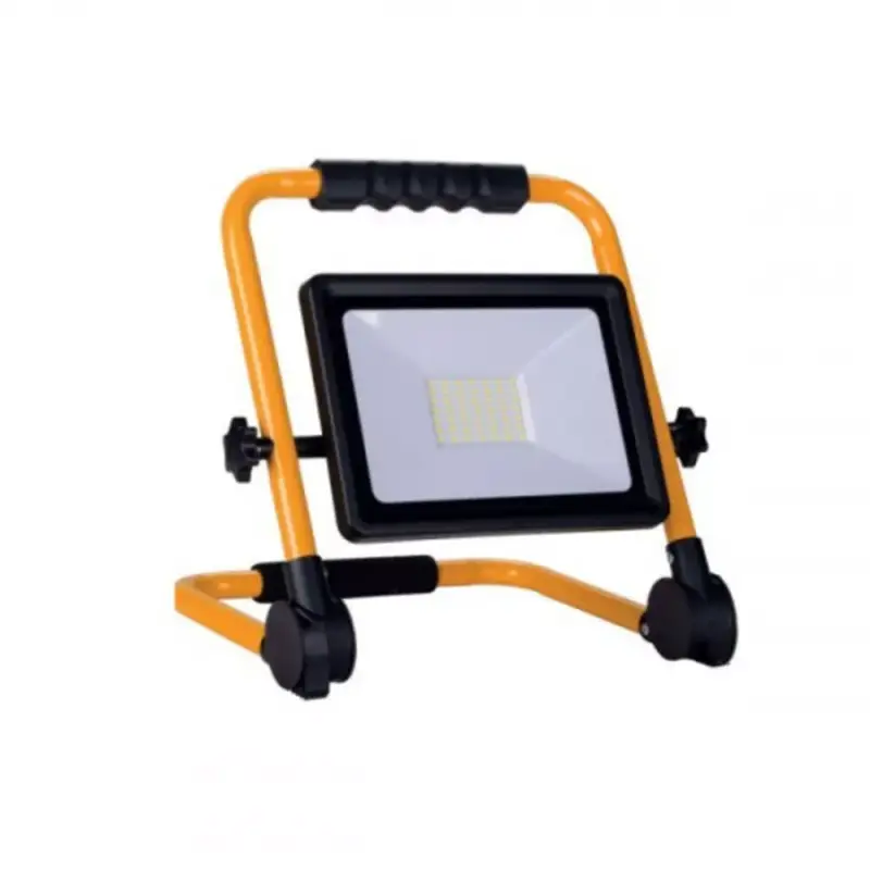 Hordozható LED reflektor , SMD , 50 Watt , IP65 , hideg fehér Gyors kiszállítás
