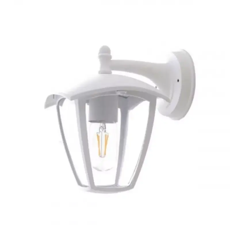 LED lámpatest , E27-es foglalat , oldalfali , kültéri , matt fehér , IP44 , 9304 Utolsó esély