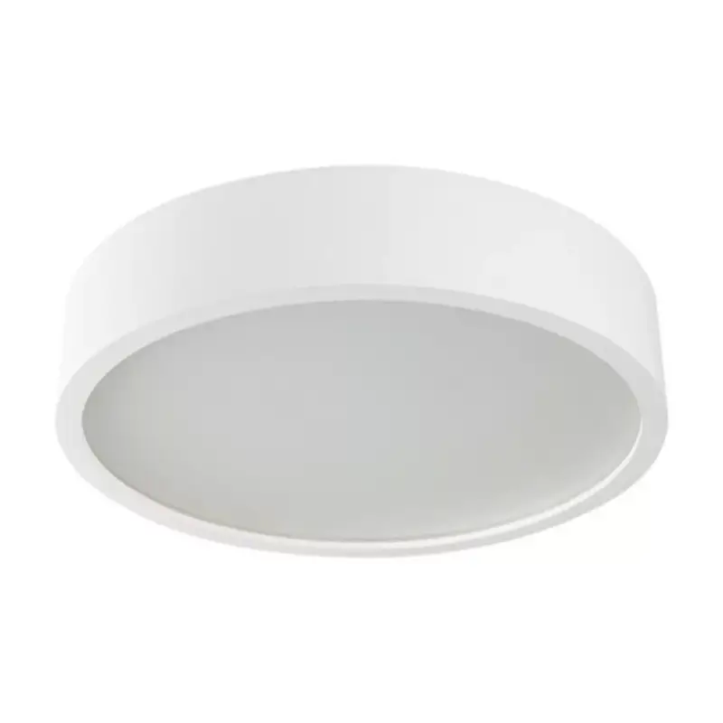 LED lámpatest , mennyezeti , 2 x E27 , kerek , fa , üveg , matt fehér , JASMIN Legkelendőbb