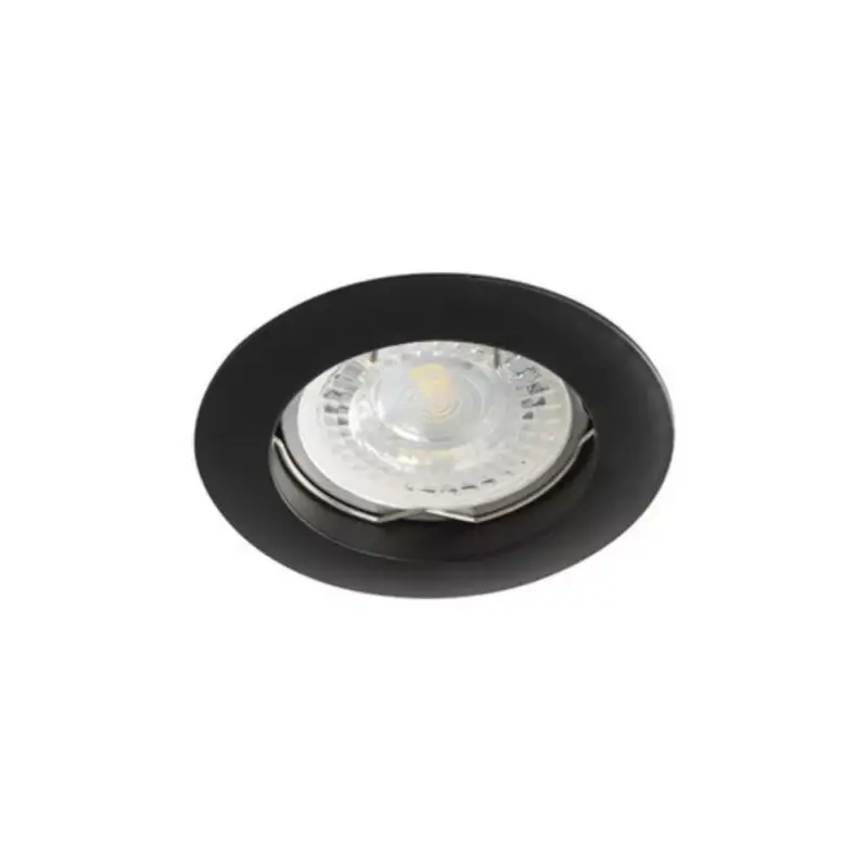 LED lámpatest , spot keret , GU10/MR16 , beépíthető , matt fekete , VIDI Biztonságos fizetés