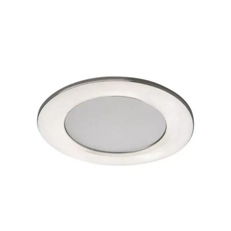 LED lámpatest , spot , süllyesztett , kerek , 4.5W , természetes fehér , szatén nikkel , IP44 , IVIAN Legjobb ár