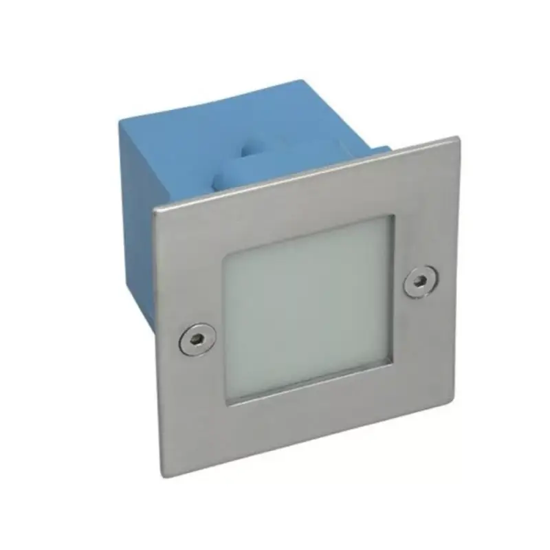 LED lámpatest , oldalfali , lépcsővilágító , irányfény , 0.6W , négyzet , természetes fehér , IP54 , TAXI Legnépszerűbb