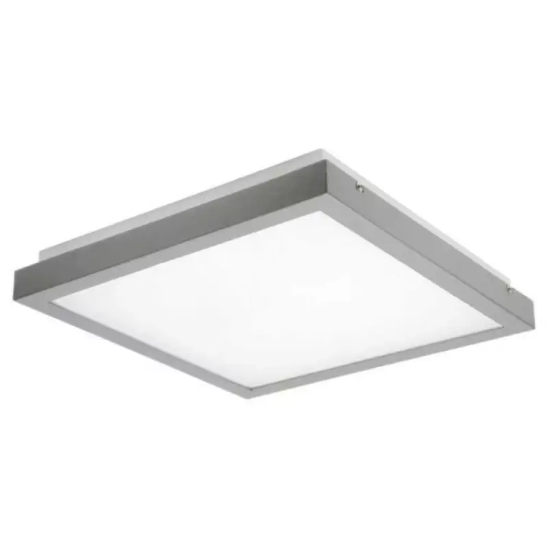 LED lámpatest , mennyezeti , négyzet , 38W , természetes fehér , szürke ,TYBIA Legjobb ár