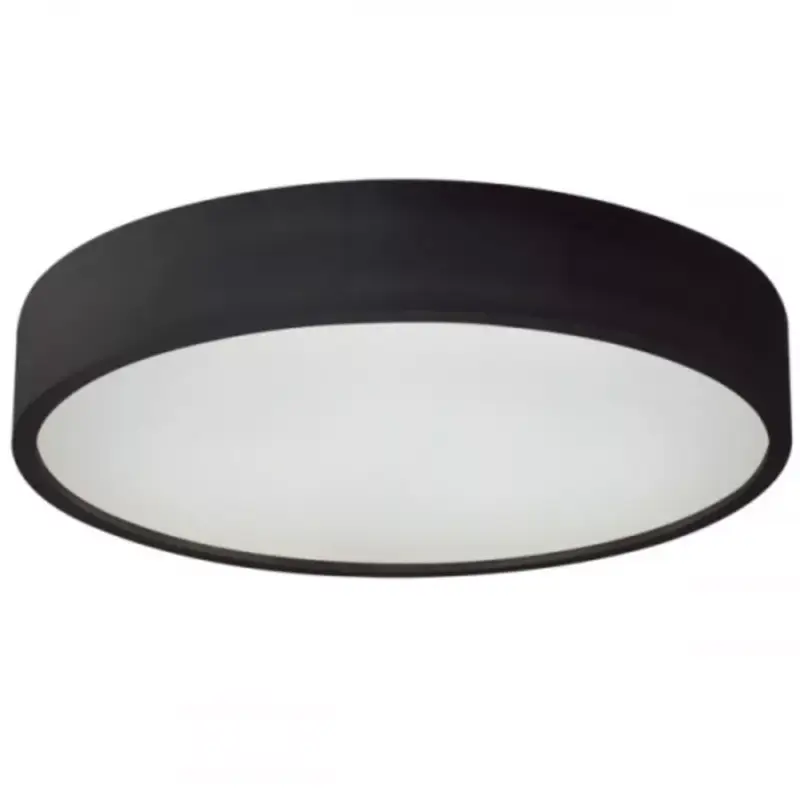 LED lámpatest , mennyezeti , 3 x E27 , kerek , fekete , JASMIN Árcsökkenés