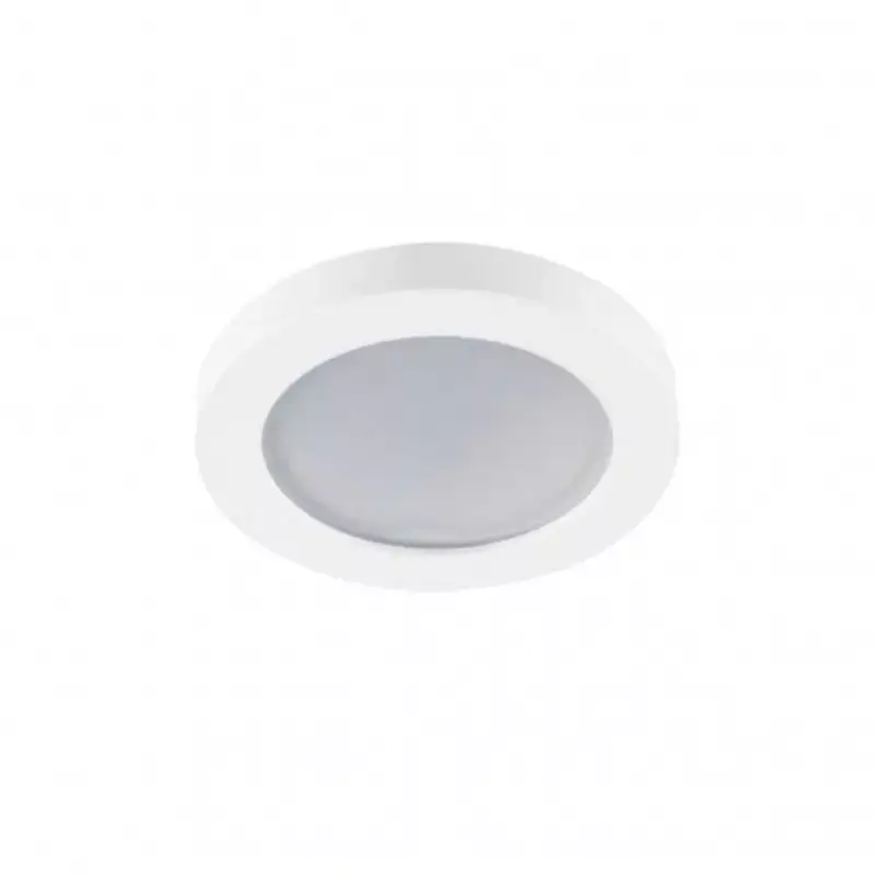 LED lámpatest , spot keret , süllyesztett , kerek , GU10 , fehér , IP44 , FLINI Gyors szállítás
