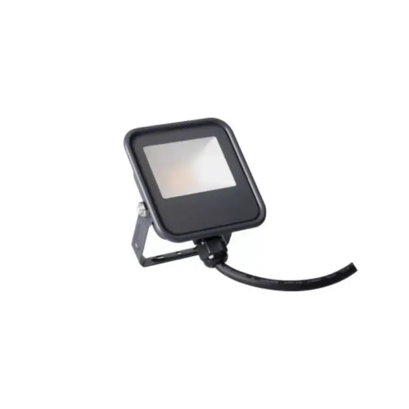 Akció LED reflektor , 10 Watt , természetes fehér , 5 év garancia , IP65 , fekete