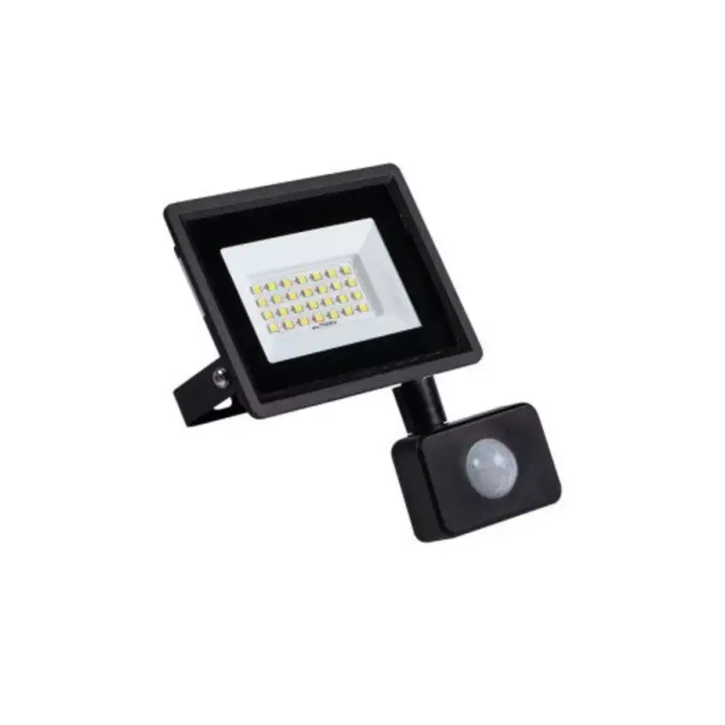 LED reflektor , 20 Watt , természetes fehér , mozgásérzékelős , IP65 , fekete , GRUN , Kanlux Legnépszerűbb