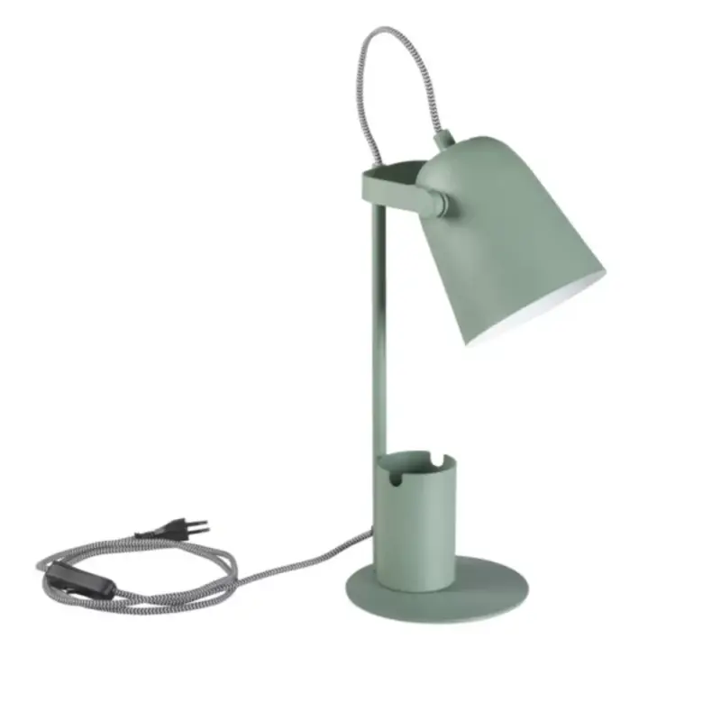 Legjobb ár LED lámpatest , asztali , kapcsolóval , telefontartóval , E27 , zöld , Kanlux , Raibo