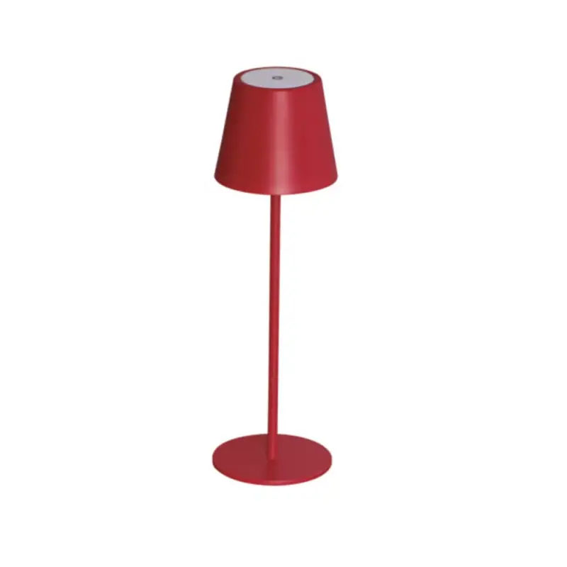 LED lámpatest , asztali , kültéri , érintőkapcsolóval , meleg fehér , USB , piros, IP54, Kanlux , INITA Kedvezmény