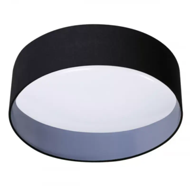 LED lámpatest , mennyezeti , 17.5W , kerek , meleg fehér , fekete , RIFA Nézd meg most