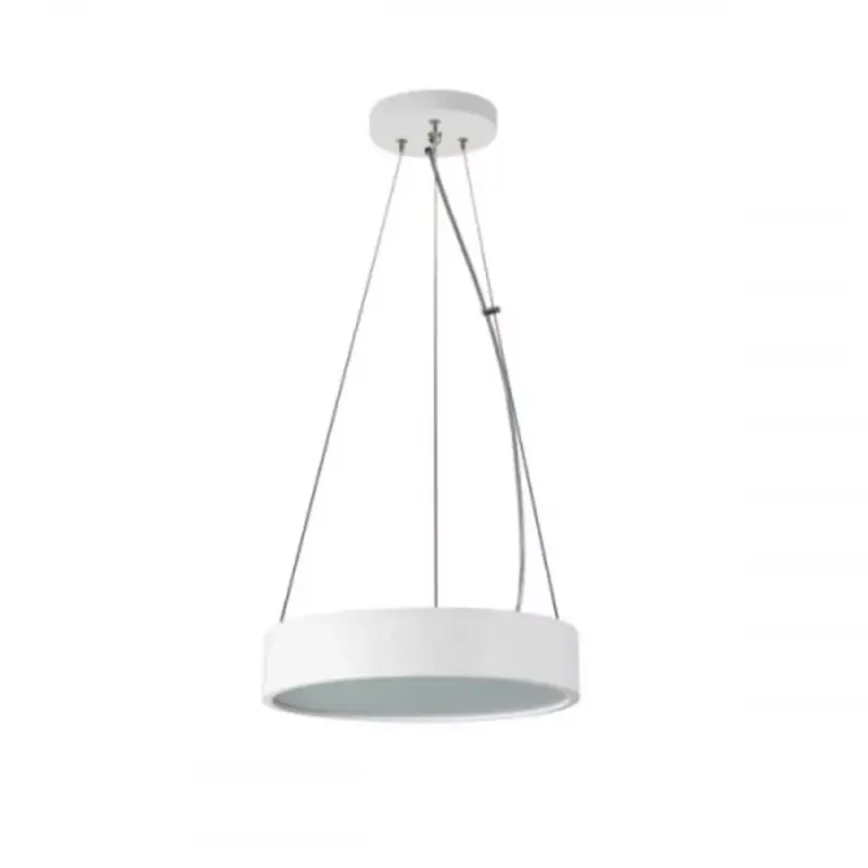Gyors kiszállítás LED lámpatest , függeszték , 3 x E27 , kerek , fa , fehér , JASMIN