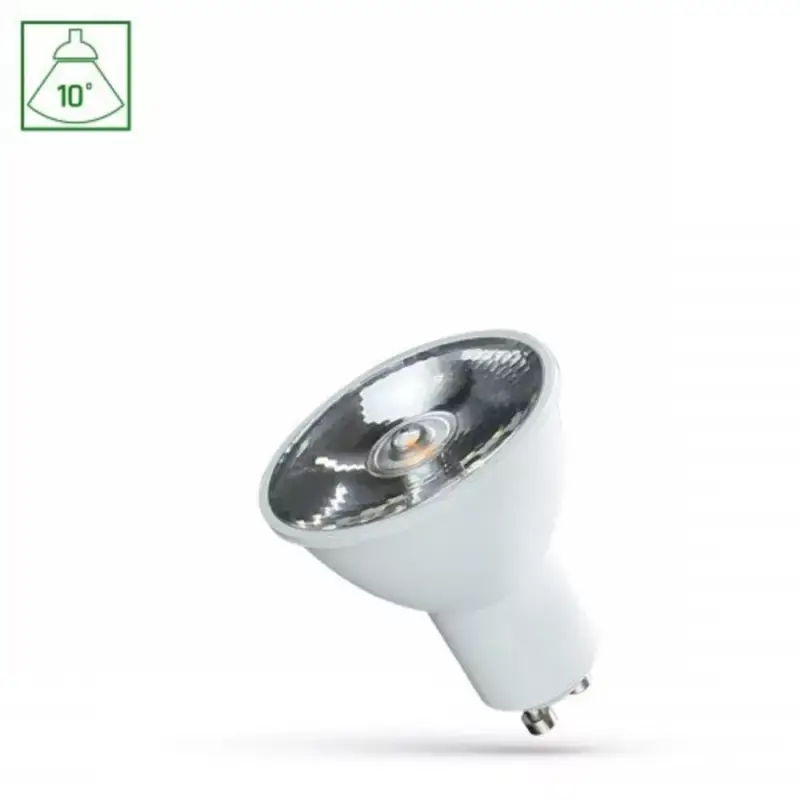 LED lámpa , égő , szpot ,GU10 foglalat , 6 Watt , 10° , természetes fehér Outlet