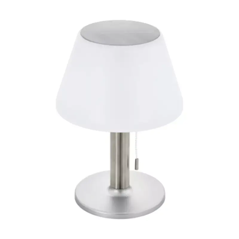 Végkiárusítás LED lámpatest , asztali , kültéri , napelemes , természetes fehér , ezüst , 2W , IP44 , STRÜHM Pelagia