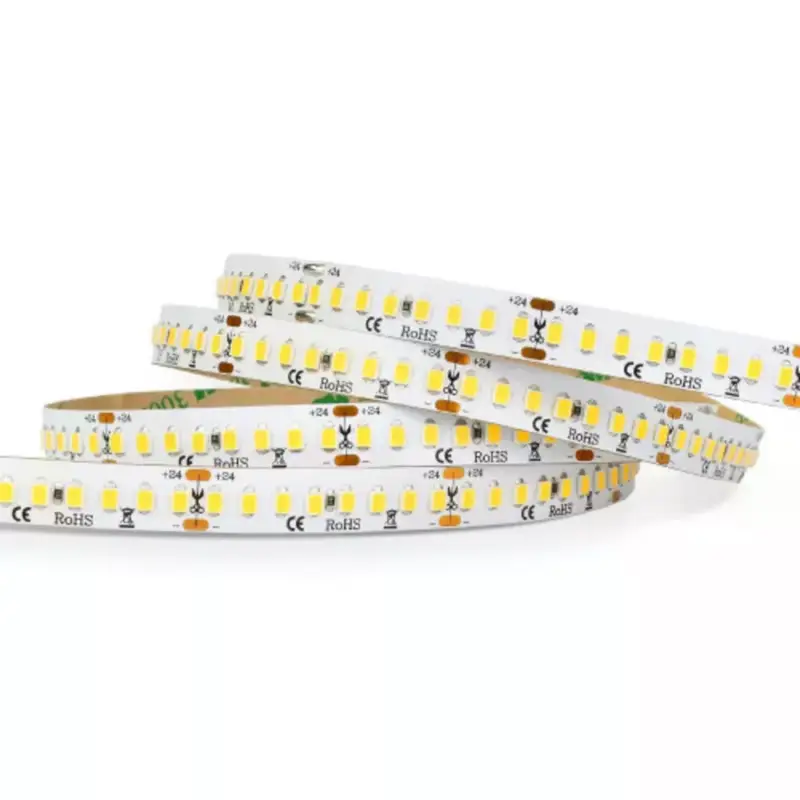 Bestseller LED szalag , 24 Volt DC , 2835 , 240 LED/m , 20 W/m , meleg fehér , 3000 lm/m , 5 év garancia