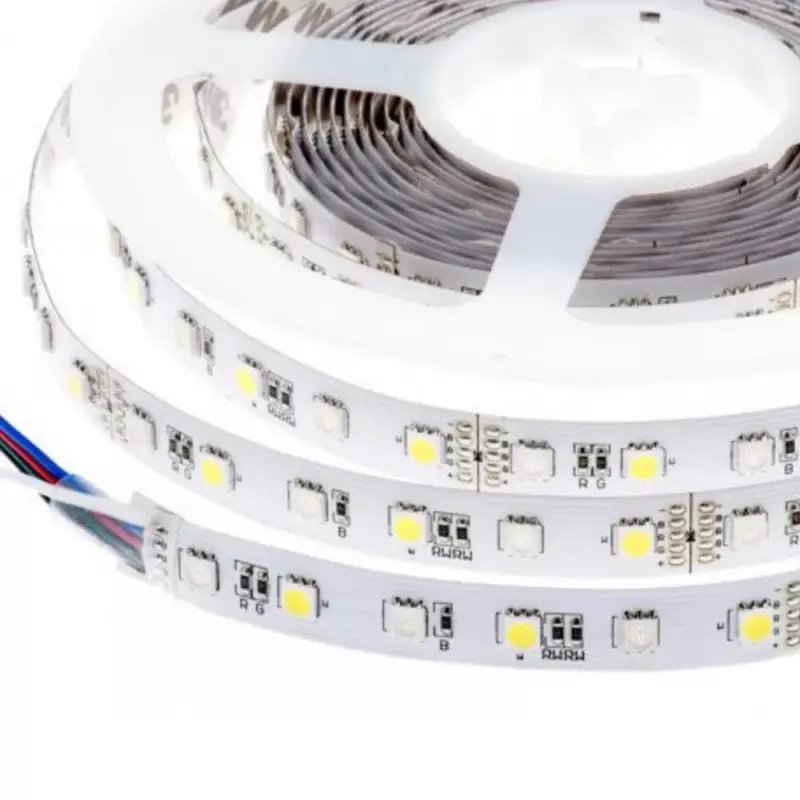 Legjobb ár LED szalag , 5050 , 60 led/m , 14.4 W/m , RGBW , 10 mm , W = természetes fehér