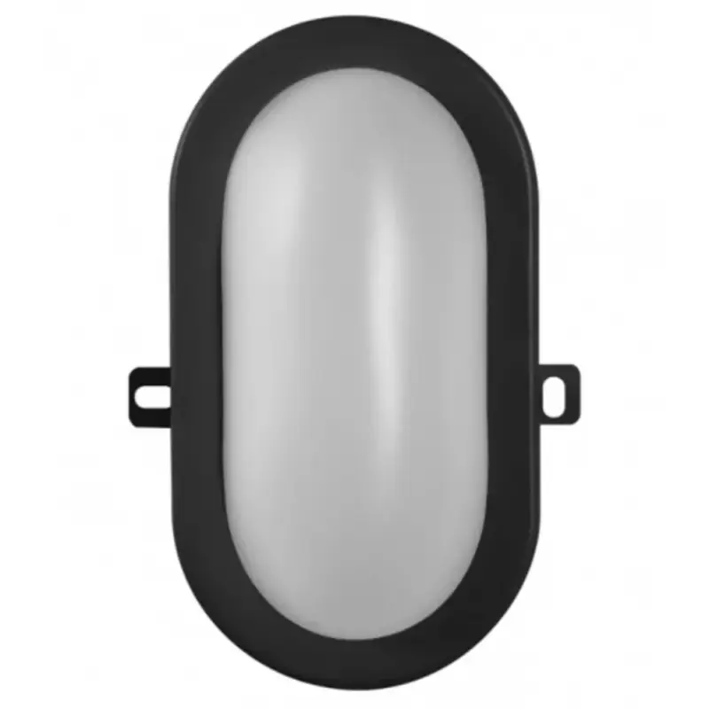 Akciós ár LED lámpatest , hajólámpa , 6W , ovális , természetes fehér , fekete , vízvédett , IP54 , LEDVANCE