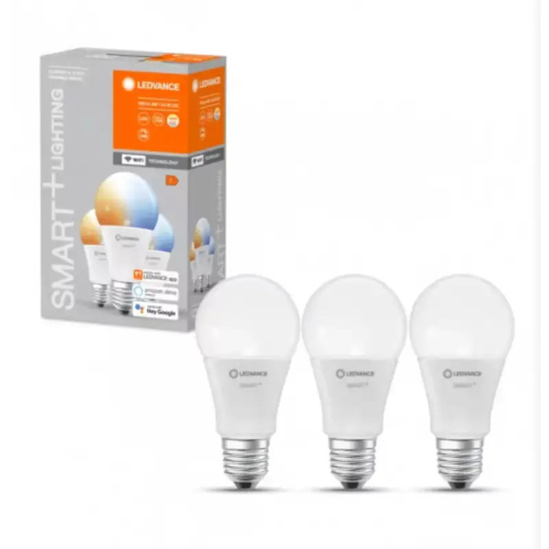 LED lámpa , égő , 3 x E27 , 3 x 9.5W , CCT , dimmelhető , LEDVANCE Smart+ WIFI Legkelendőbb