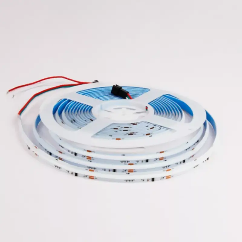 Ajánlat Digitális LED szalag , futófény , RGBW , W=hideg fehér , 24V , COB , DOTLESS , 784 LED/m , 7 W/m , Miboxer , SPI4N01C
