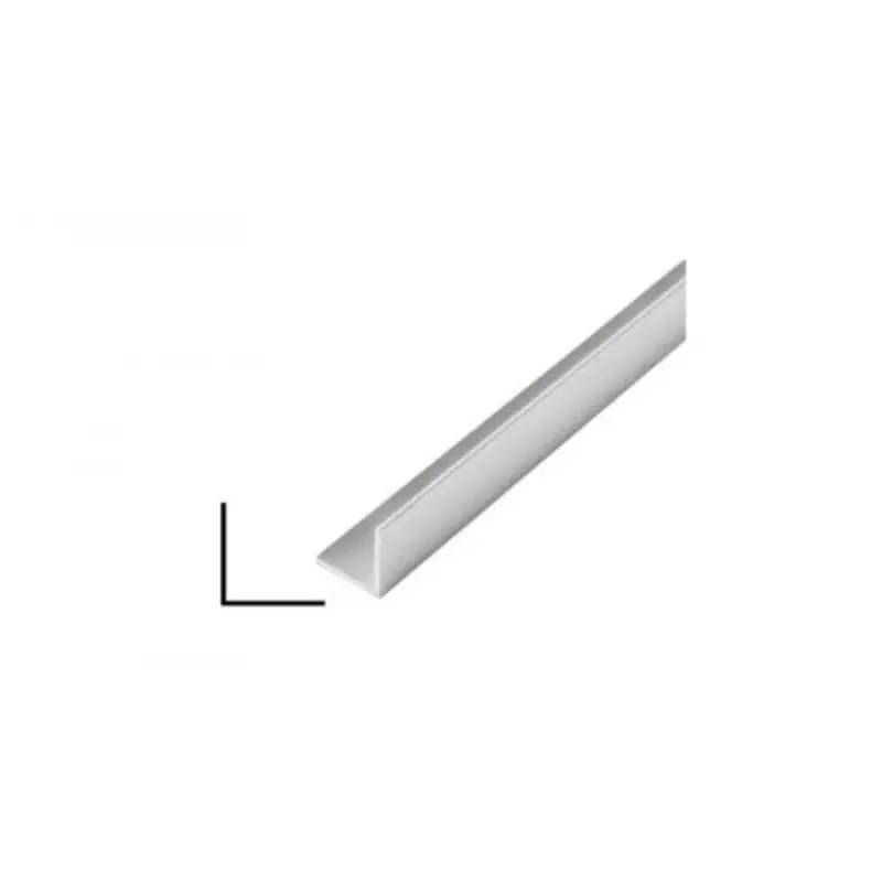 Aluminium L profil LED szalaghoz , 2 méter/db , 15 mm x 15 mm Szuper akció