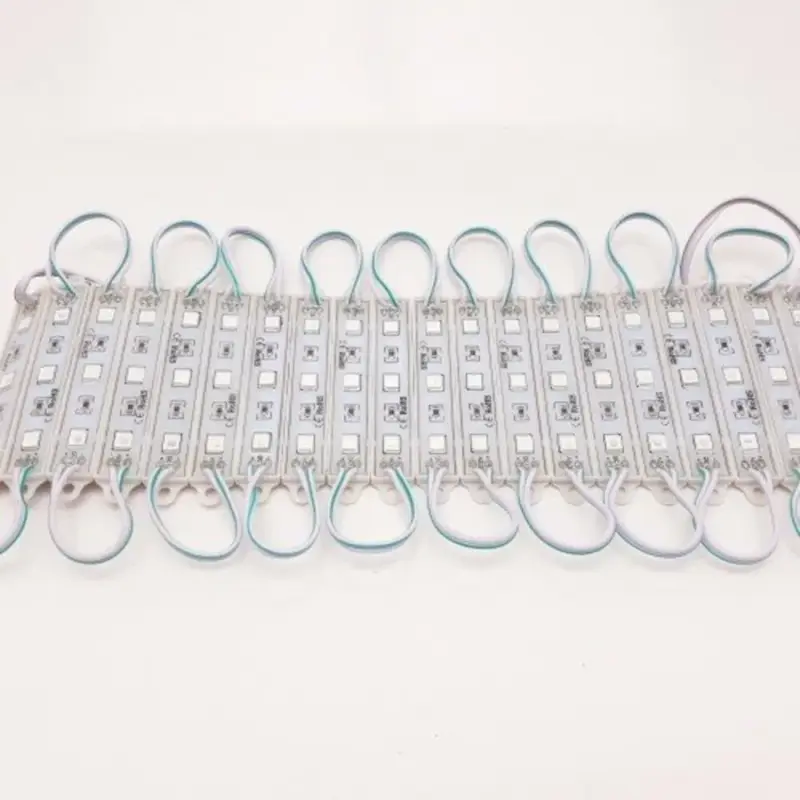 Kiárusítás LED modul 0.9 Watt , 3x5054 SMD LED , zöld , IP65
