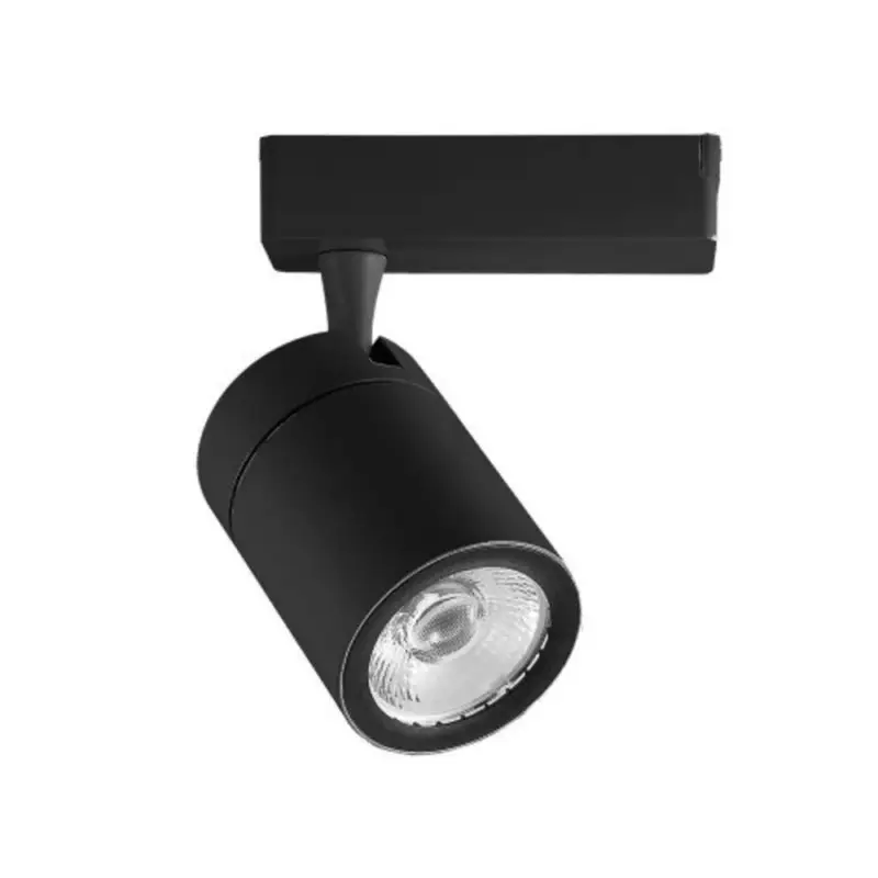 Biztonságos fizetés Sínes LED lámpa , track light , 1 fázisú , 2 pólusú , 25 Watt , hideg fehér , fekete