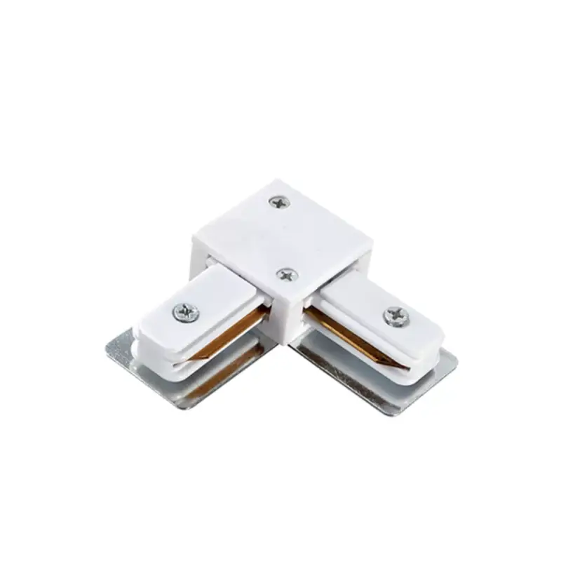 Track light sín adapter , 1 fázisú , 2 pólusú , L típus , fehér Outlet