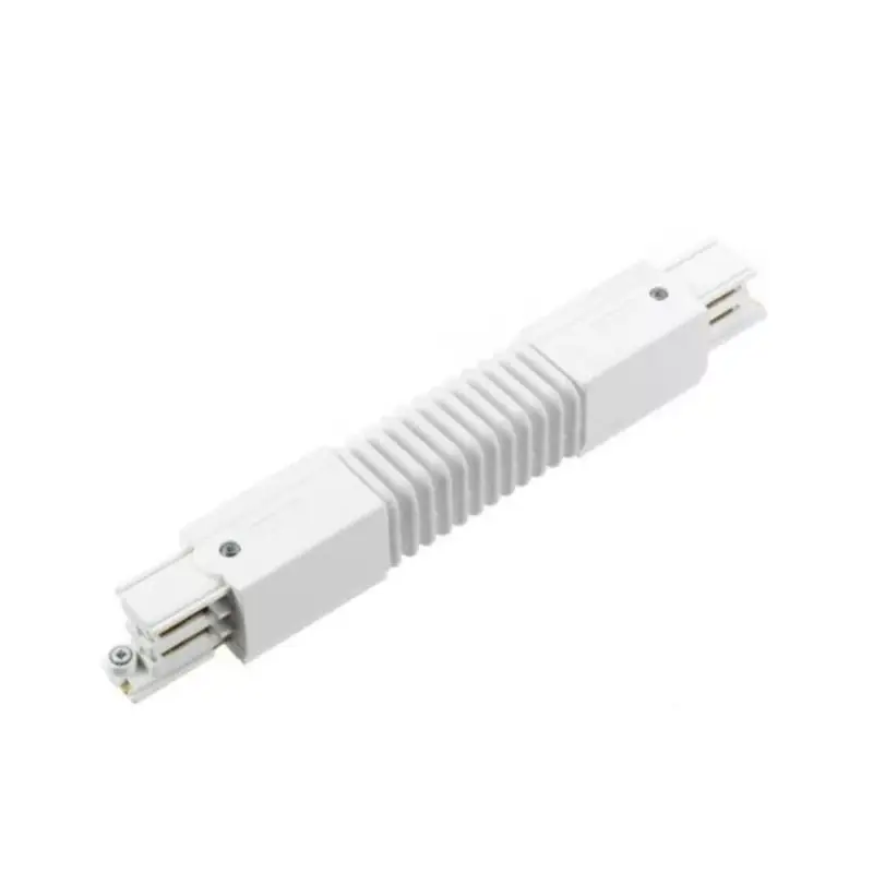 Track light sín adapter , 3 fázisú , 4 pólusú , flexibilis csatlakozó , fehér Árengedmény
