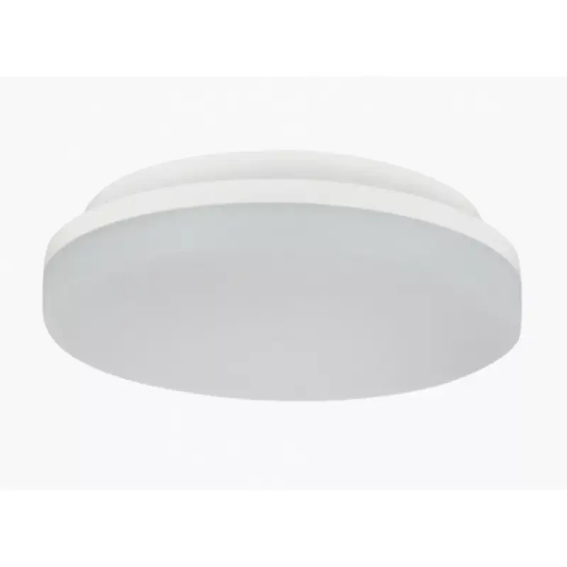 Prémium Led lámpatest , kerek , mennyezeti , 22 x 5 cm , 18W , természetes fehér , matt fehér , villódzás mentes , mozgásérzékelővel , 5 év garancia , ACTON