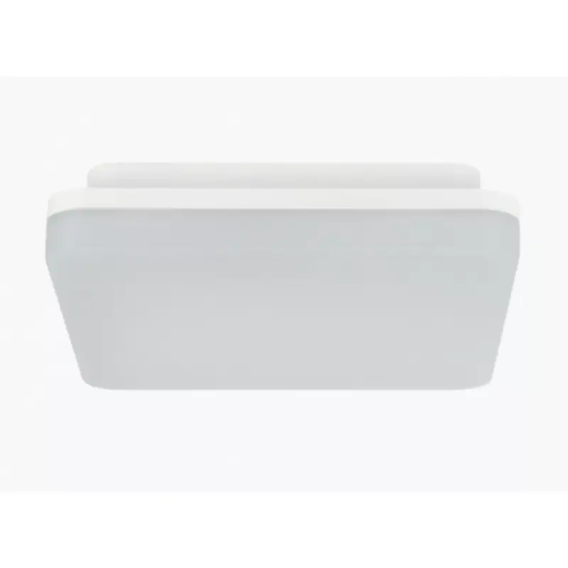 Led lámpatest , négyzet , mennyezeti , 22 x 5 cm , 18W , meleg fehér , matt fehér , villódzás mentes , mozgásérzékelővel , 5 év garancia , ACTON Bestseller