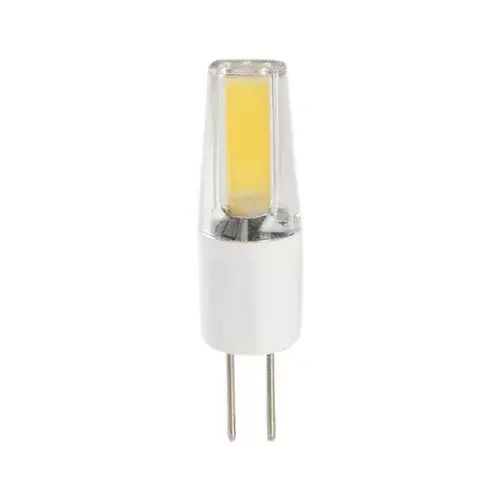 Gyors szállítás LED lámpa , 12V DC , kukorica , G4 foglalat , 2 Watt , 300° , szilikon bevonat , hideg fehér, COB , Optonica