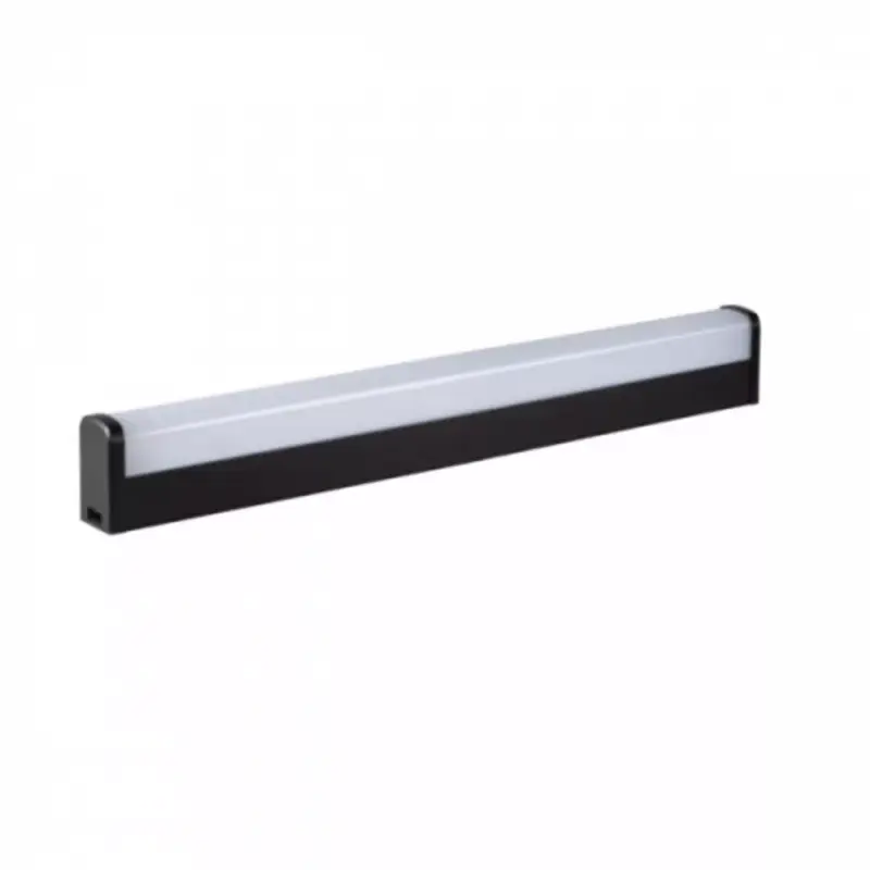 Alacsony ár LED lámpatest , tükörvilágítás , fali-mennyezeti , 20 Watt , 80 cm , természetes fehér , fekete , IP44 , AKVO , Kanlux
