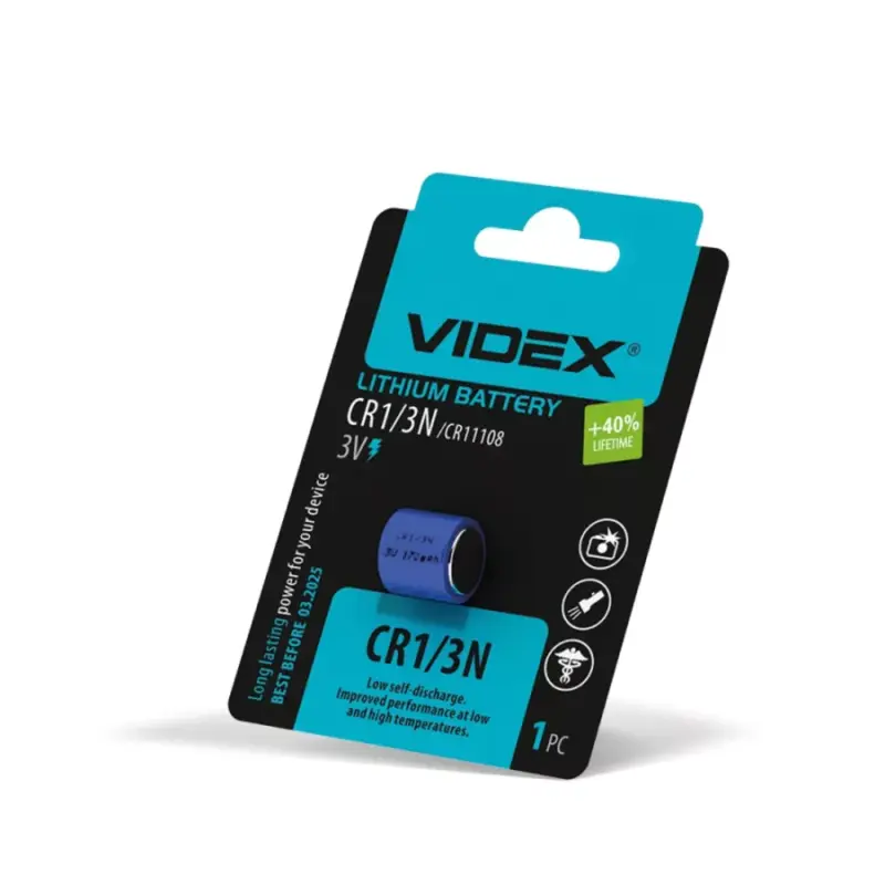 Gyors kiszállítás Videx CR1/3N 170mAh akkumlátor 1db/ csomag