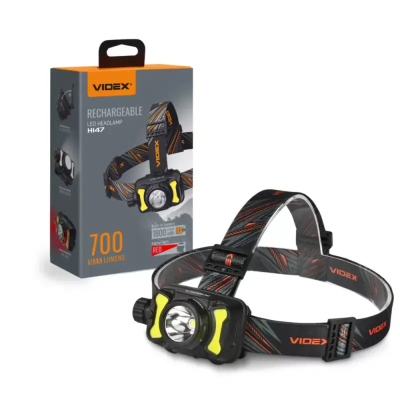 Videx LED Fejlámpa újratölthető akkumulátorral700 lm5000KH147 Vedd meg online