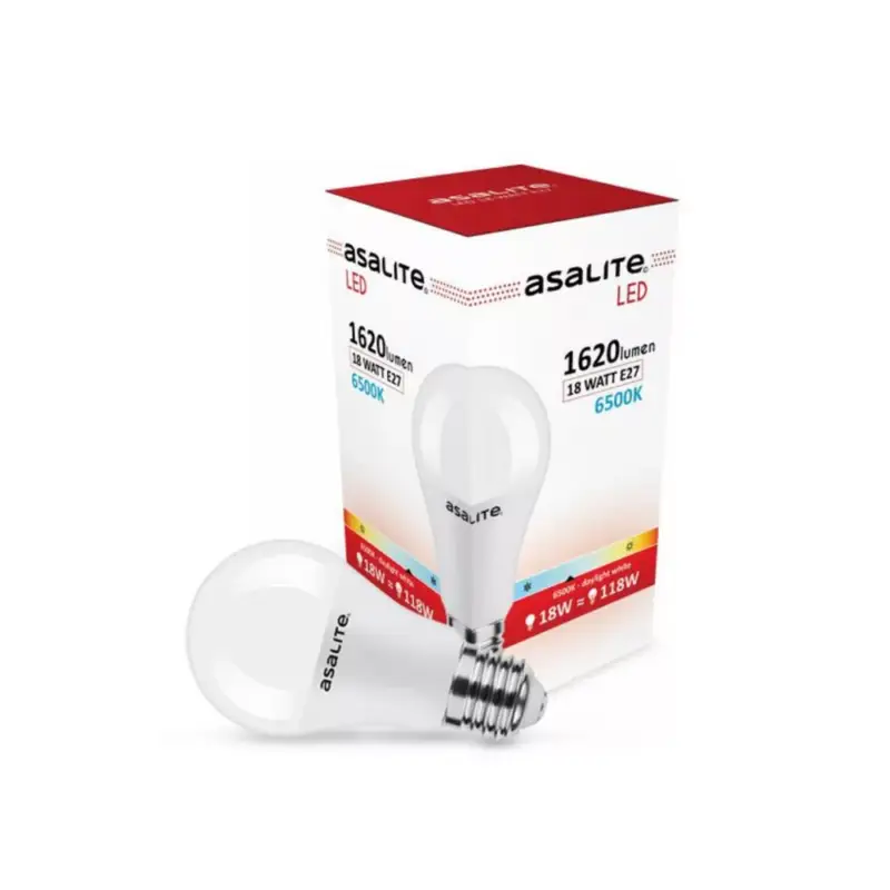 Csak ma Asalite LED Izzó A70 gömb E27 18W 6500K (1620 lumen)