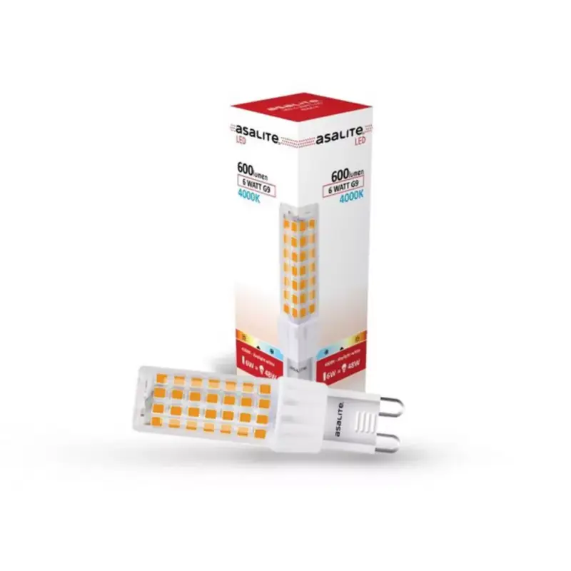 Asalite LED Izzó G9 6W 4000K (600 lumen) Gyors szállítás