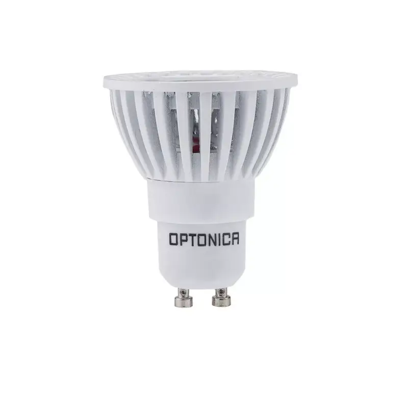 LED spotlámpa GU10 50° cob fehér, 6W, 4500K, természetes fehér, 480 lm, Optonica, 1961 Újdonság