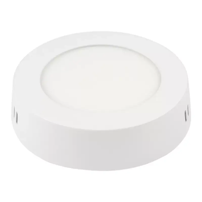 Kihagyhatatlan ajánlat LED felületre szerelhető panel kerek, 6W, 6000K, hideg fehér, 480 lm, Optonica, 2231