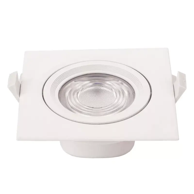 LED cob mélysugárzó, négyzet alakú, forgatható, 10W, 4500K, természetes fehér, 750 lm, fehér, Optonica, 3294 Nézd meg most