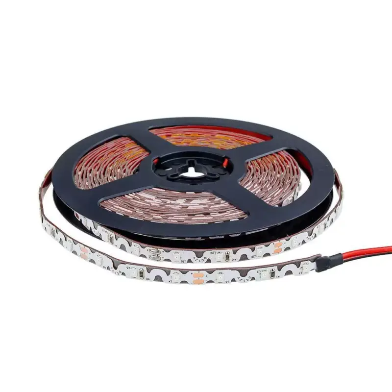 Kedvezmény LED s-szalag 2835 hajlítható, nem vízálló, 7,2W, piros, dimmelhető, 720 lm, Optonica, 4543