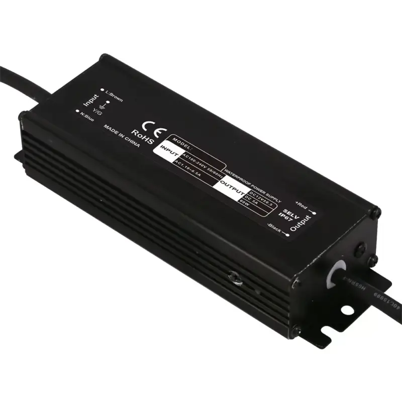 Olcsóbb LED vízálló tápegység IP67 12v, 150W, fekete, Optonica, 6253