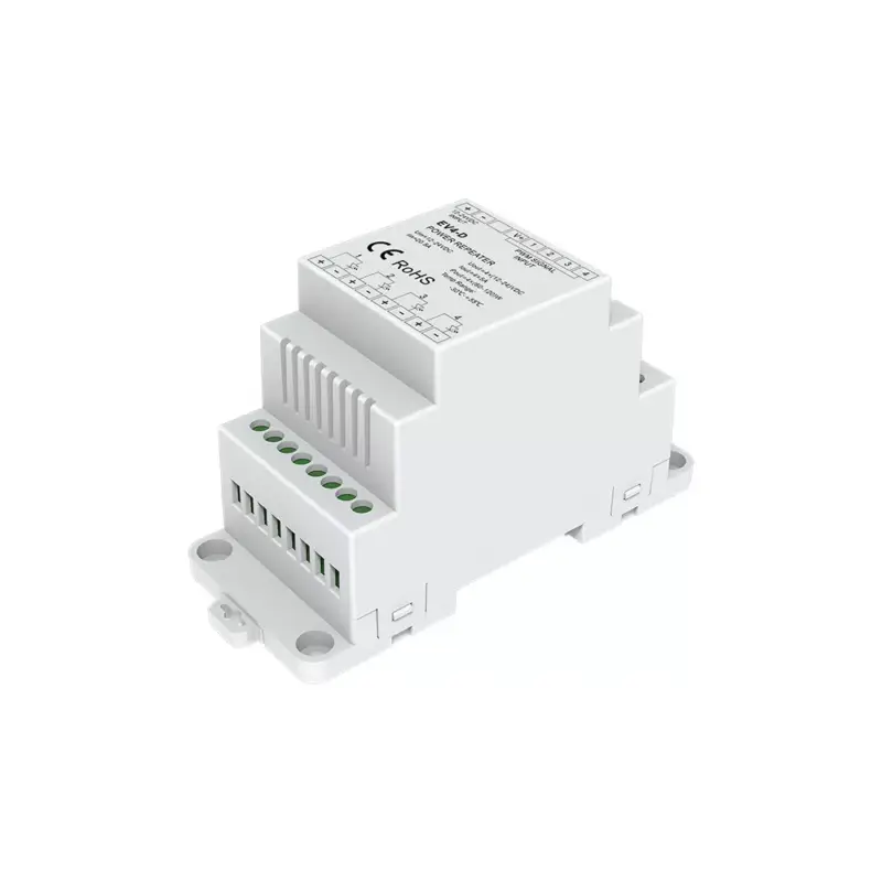 Prémium Tápelismétel ev4-d 12-24vdc 5a*4csa, fehér, Optonica, 6370