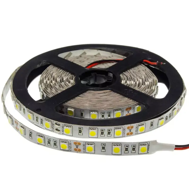Ajánlat LED szalag 5050 nem vízálló professzionális kiadás, 14,4W, 4500K, természetes fehér, dimmelhető, 1000 lm, Optonica, 4827