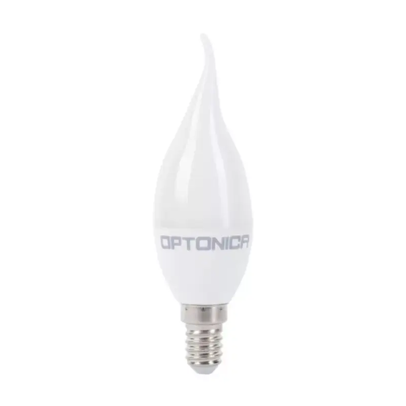 LED gyertya E14 5,5w 450 lm 175-256 v, 6000K, hideg fehér, Optonica, 1435 Szuper ajánlat
