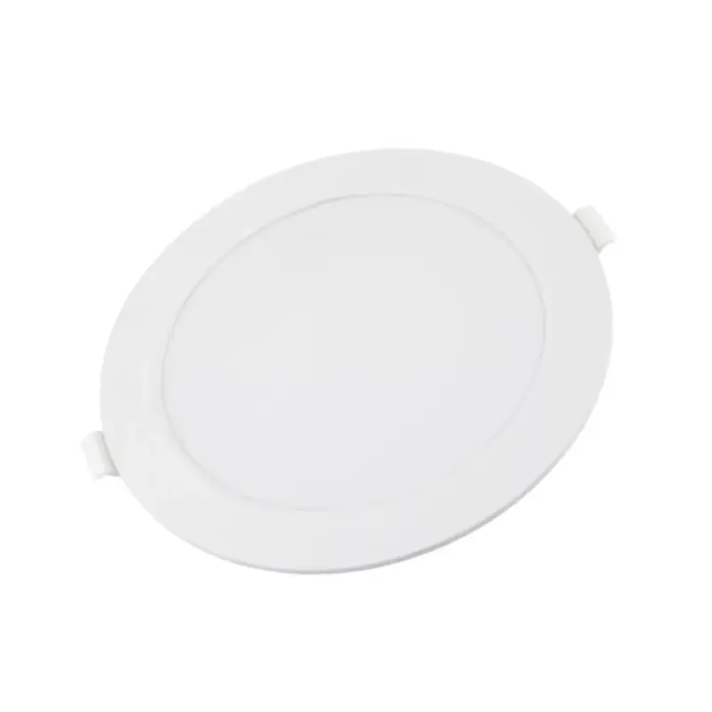 LED háttérvilágítású vékony mini kerek panel, 6W, 6000K, hideg fehér, 360 lm, fehér, Optonica, 2951 Szuper akció