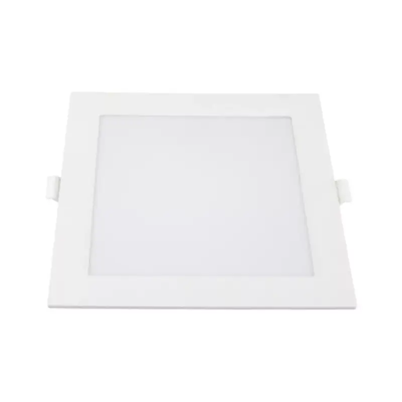 Vedd meg most LED háttérvilágítású vékony, mini négyzet alakú panel, 6W, 2700K, meleg fehér, 360 lm, fehér, Optonica, 2965